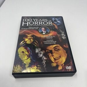 100 Years Of Horror Complete Collection DVD Christopher Lee (5-Disc Set)